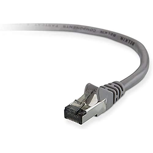 Belkin Netzwerk-Kabel, Ethernet Kategorie 6 grau grau 5 Meter