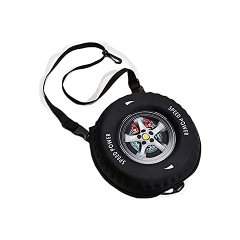 NEEVAS Creative Crossbody Bag Girls Wheel Shape Shoulder Bag Fashion Women Handbag Cover