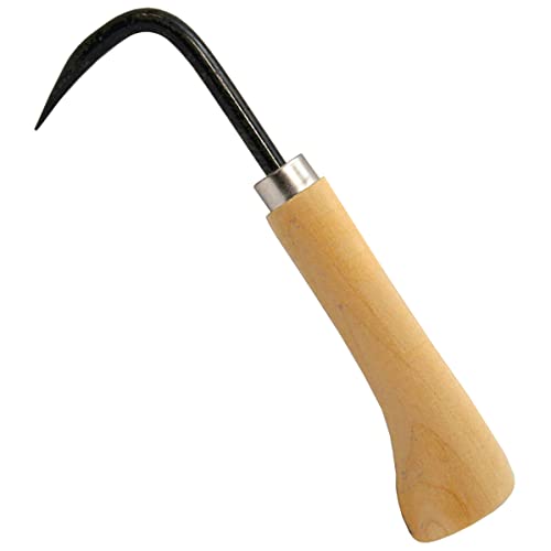 KAKURI Root Hook Japanese Gardening Tool for Loosing Soil 8.2', Root Pick Repotting Tool for Bonsai...