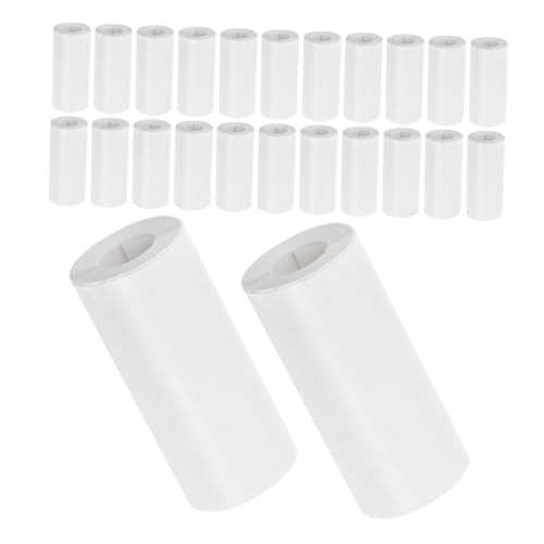 Papier Thermique Blanc sans Bavure ifundom pour Impression Instantanée Propre Lot de 35