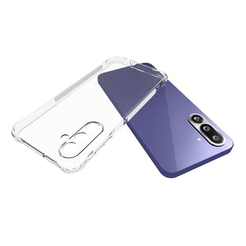 Image of BOXXO Flexible Back Cover for Samsung Galaxy M36 5G | Back Cover Transparent Clear Shockproof Case Four Corner Protection | Slim Protective Mobile Phone Cover for Samsung Galaxy M36 5G