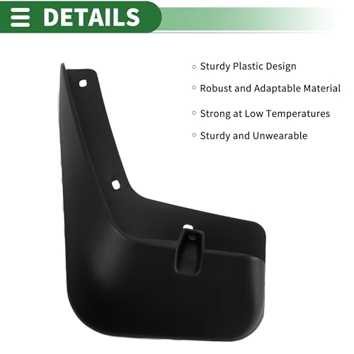 Image of Motoforti Mud Flaps Splash Guards Mud Guards for SsangYong Korando 2011-2015 W /Mount Accessories