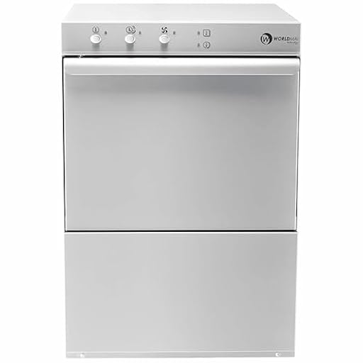 Lavavajillas Industrial WORLDMAI 50x50 con Dosificador de Abrillantador para Hostelería. Lavaplatos Profesional para Bar y Restaurante de Alta Capacidad y Bajo Consumo - MADE IN EUROPE | Ya disponible en tu tienda friki favorita! En mundofriki.es!