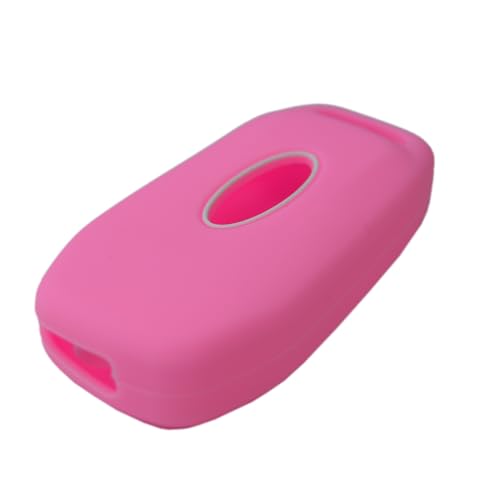Image of Silicone Rubber Key Fob Cover Protector for Ford Fusion Explorer (Flip Key) N5F-A08TAA 164-R7986 5924003 4 Button Remote Control