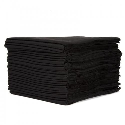 Toallas biodegradables, ecológicas, reciclables. 40 x 80 x 50 por paquete (negro)