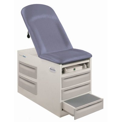Basic Exam Table Style: Right, Model: 4000, Color: Petal