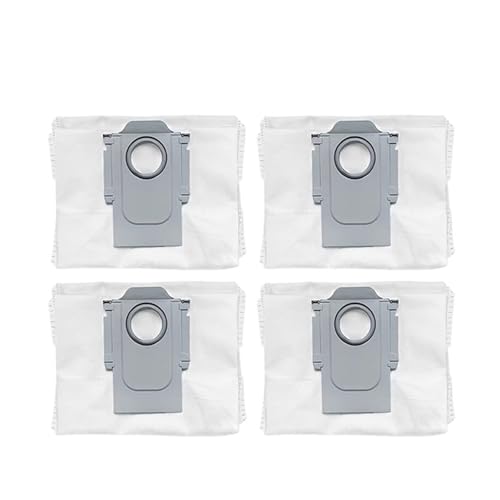 ダストバッグ交換用、互換性がありますロボロックS8+ / S7 / Q7 / Q5+セルフエンプティドックに対応(4PCS Bag)