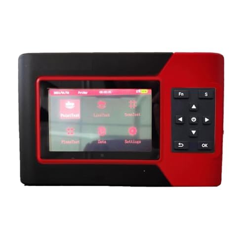 Concrete Rebar Scanner Concrete Reinforcement Detector with ±2 Rebar Error Grid Scan Sectional Scan Function for Reinforcement Steel Bar Location Distribution Direction Diameter Testing USB