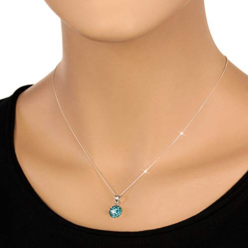 SilberDream poposh ciondolo rotondo in argento