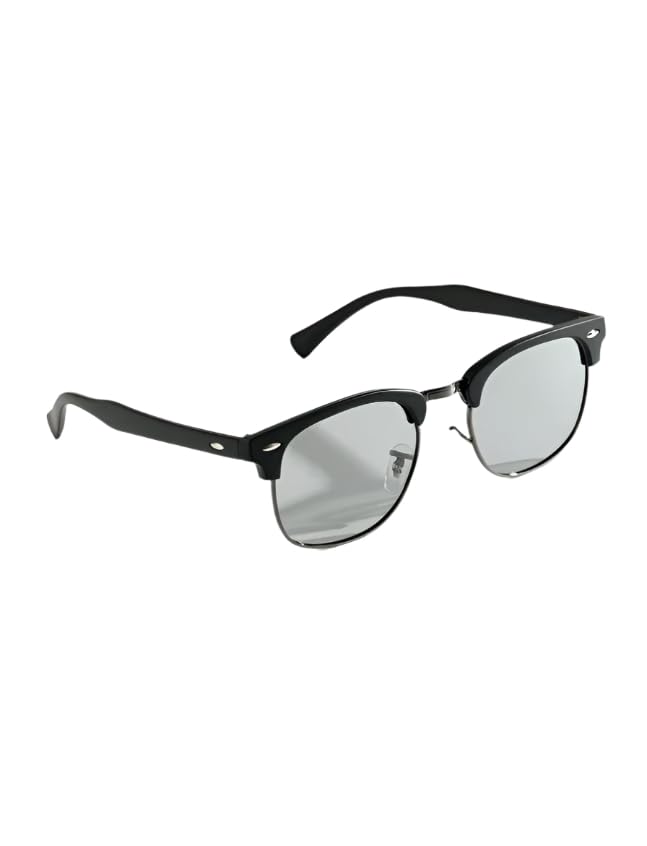 Men’s Semi-Rimless Photochromic Polarized Sunglasses – Stylish, Lightweight, and Travel-Ready3
