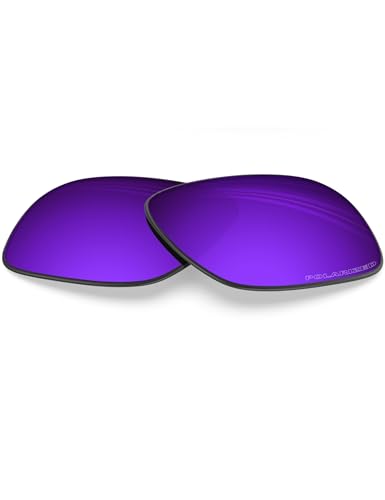 Image of BLAZERBUCK Anti-salt Polarized Replacement Lenses for Oakley Holbrook XL OO9417, Anti-Scratch, Impact Resistant & Perfectly Fit - Cosmic Purple