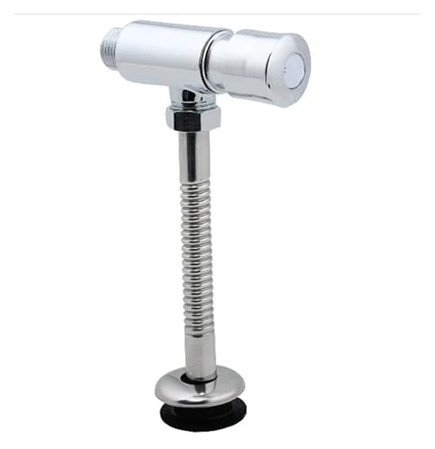 Toilet Urinal Brass Flush Valve, Durable Manual Hand Pressure Tool For Home Hotel Bathroom