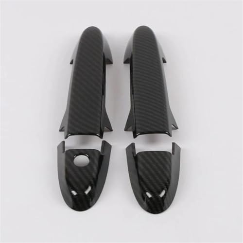 Cubierta de manija de fibra de carbono para Vezel HR-V 2015-2020
