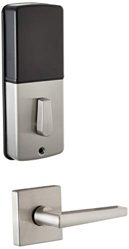 Delaney Hardware D43201V Kp300 Digital Keypad Door Lock With Deadbolt And Vida Lever In Satin Nickel Finish, Keypad Lock, Keypad Door Lock With Handle, Satin Nickel Finish, One Size #TOP1