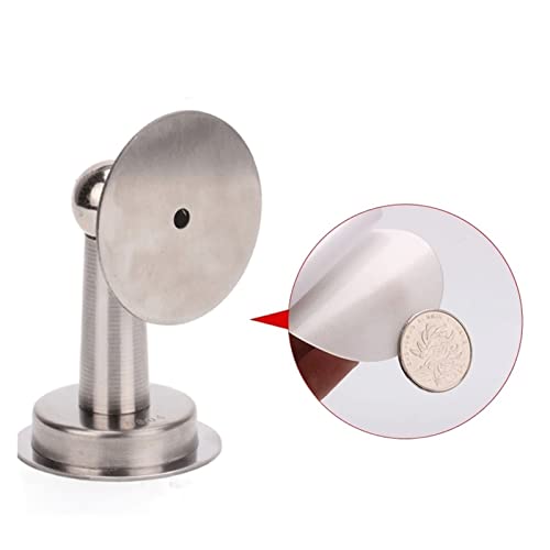 Tope de puerta de acero inoxidable autoadhesivo sin taladro modelo J protector anticolisión 5