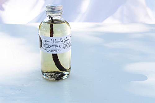 Edible Vanilla Massage Oil with Warming Cinnamon Spice to Relax The Muscles | Non-Greasy Blend of Almond and Coconut Oils