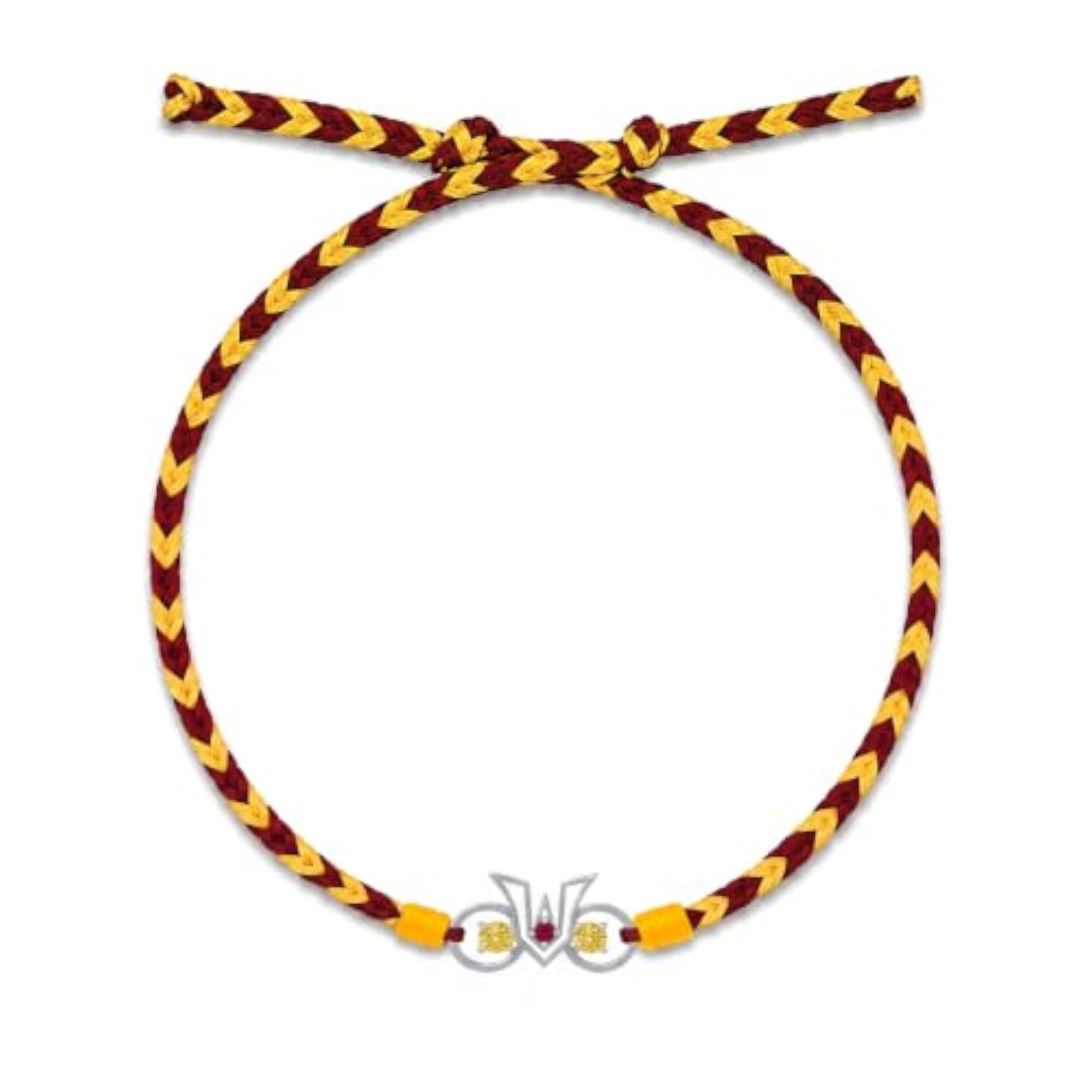 925 Sterling Silver Men Bracelet with Jaggannath Ji Tilak
