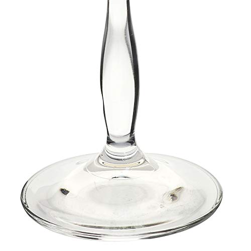 Taça para vinho tinto Angela lapidada em cristal ecológico 250ml A21cm verde