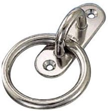 水本機械 ステンレス金具 パッドアイ丸カン 10個価格 PDR-9