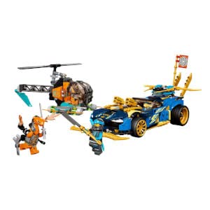 NINJAGO - Jays und Nyas Rennwagen EVO - Lego - Immagine 3