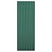 vidaXL Roof Panels 12 Pcs, Roofing Material, Profile Sheet, Garage Roof Panel for Sheds Stables Mobile Homes, Galvanized Steel Green