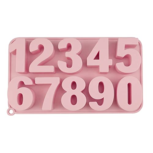 Silikonformen Buchstaben & Zahlen 4-teilig - Backformen Für Schokolade & Deko