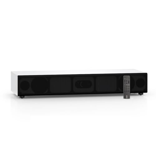 Nubert nuPro AS-3500, weiß, HiFi Soundbar vollaktiv mit HDMI eARC & aptX HD