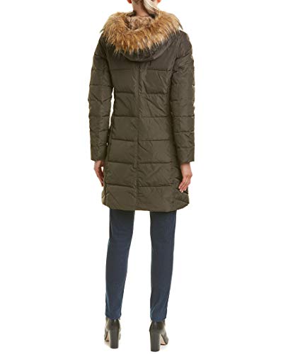 Cole Haan Women's Taffeta Quilted Down Coat with Hood2