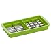 Produktbild Genius Nicer Dicer Smart Gemüseschneider Messereinsatz, Gemüsehobel Salatschneider Zubehör, Würfelschneider für 10x30 & 15x15 mm, Kiwigrün, Ersatzteile Ersatz