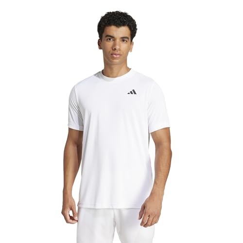 Adidas Men's Club Tennis Climacool T-Shirt, White, Medium