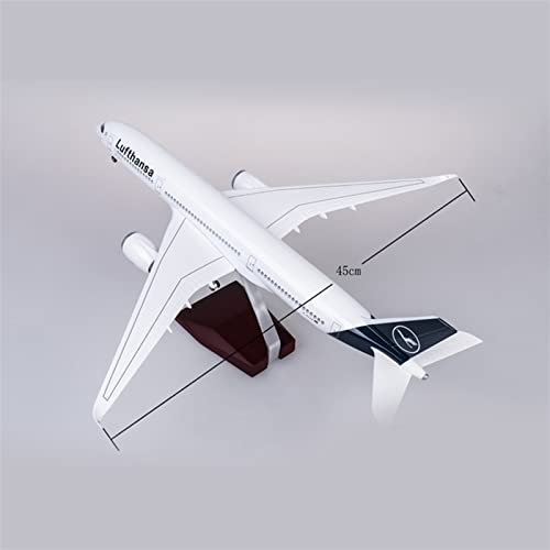Lufthansa Airbus A350 1:160 decoración de salones con adornos de iluminación 3
