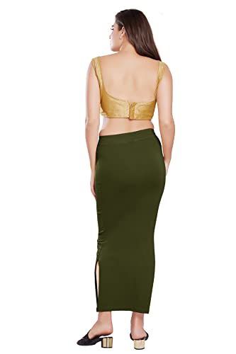 Image of RANI SAAHIBA Women's Stretchy Slim Fishcut Petticoat Cotton Shapewear