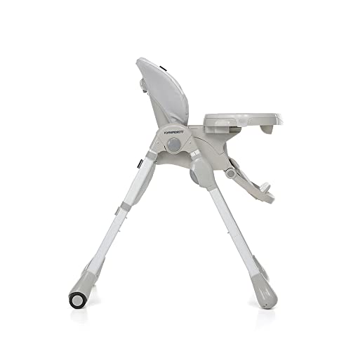 Foppapedretti Seggiolone Meeting, bambini da 6 mesi a 3 anni (fino a 15 Kg), Seduta/Poggiapiedi/Schienale Regolabili, Cesto Porta Oggetti, Stabile e Confortevole, con Imbottitura Lavabile, Dolcestella - Immagine 1