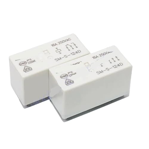 Relé de potencia SM-S-124D para evitar fallos de conmutación en sistemas de 16A y 24V