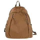 Photo Gallery fvctghz zaino in tela stile cool da donna, tinta unita, unisex, ad alta capacità, for studenti universitari, ragazze e ragazzi.(brown suede) Photo Gallery fvctghz zaino in tela stile cool da donna, tinta unita, unisex, ad alta capacità, for studenti universitari, ragazze e ragazzi.(brown suede)