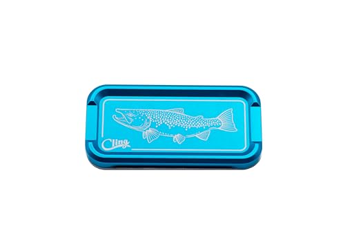 Cling Fishing Products Mag Grab Doublestack – Compact Magnetic Fly Holder/Fly Patch & Organizer for Fly Fishing Vest, hat, Waders and Fishing Packs