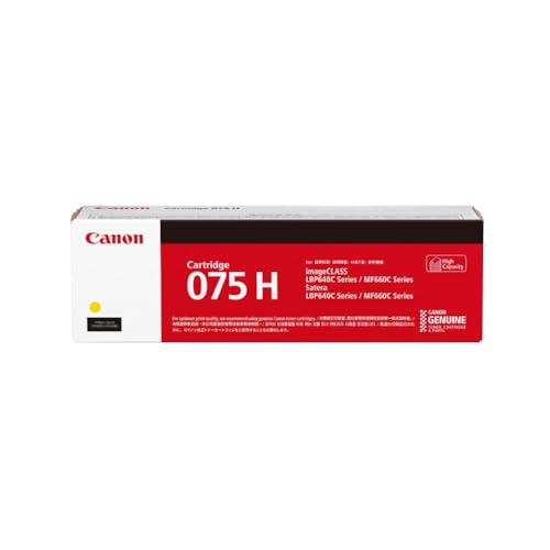 Amazon | キヤノン CANON 純正品 トナーカートリッジ 075H Y(イエロー