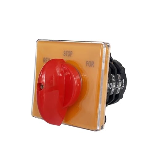 Interrupteur principal rotatif 20A triphasé sélecteur de phase à came