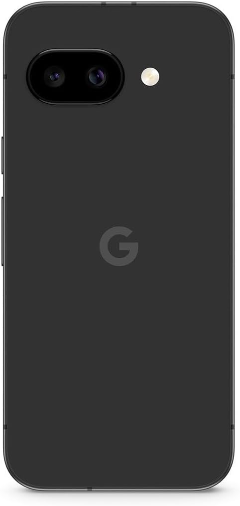 Google Pixel 9a with AI | 128GB, 8GB, 5G / 4G LTE | 6.3" 120Hz P-OLED, 48MP 4K Camera, Tensor G4 Octa-core, Android 15, US Model Fully Unlocked for Verizon, T-Mobile, AT&T, Global (Obsidian) (Renewed)