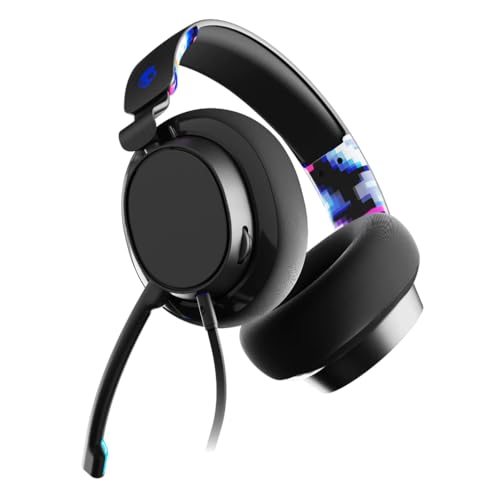 Image of Skullcandy SLYR Multi-Platform Over-Ear Wired Gaming Headset, Works with Xbox PlayStation and PC - Blue