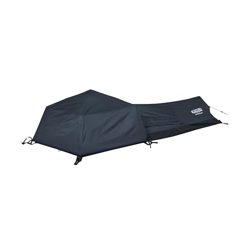 Kakadu Swift Pitch Bivy Tent, 1 Person, 3 Season, Lightweight Tent with Switch Pitch Hub System, 150D Ripstop Waterproof Rainfly, No-See-Um Mesh, Roll-Top Carry Bag Included