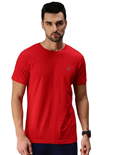 Image of ONN Men's Half Sleeves Round Neck 100% Cotton T-Shirt