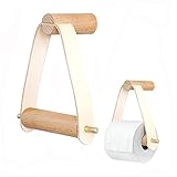 Niciksty Baño Portarollo Papel Higiénico,Vintage Portarrollos de Pared para Baño y Inodoro