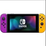 Nintendo Switch 32GB Console - With Neon Purple/Neon Orange Joy-con (Renewed)
