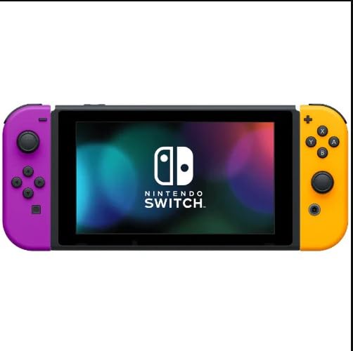 Nintendo Switch 32GB Console - With Neon Purple/Neon Orange Joy-con (Renewed)