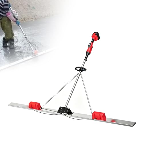 Kit de vibromasseur à béton sans fil outil de finition chape de surface 2m
