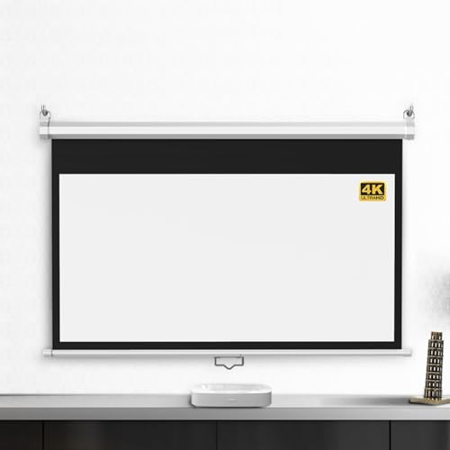 Pantalla de proyector manual HD 72 pulgadas 16:9/4:3 miniatura 2