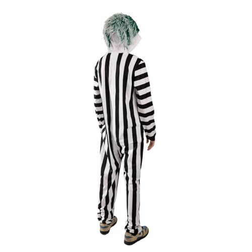 Bioworld Beetlejuice Betelgeuse Men's Hooded Union Suit3
