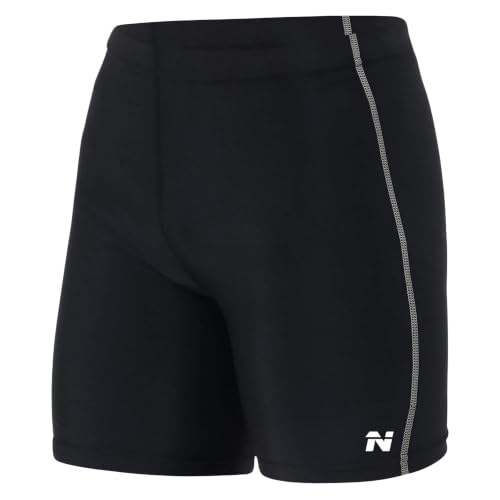 Image of NINQ Mens 2 Pack Polyester Yoga Short Men Summer Running Gym Sports Shorts with Pockets Shorts for Men (in, Alpha, 2XL, Regular, BLACK2)