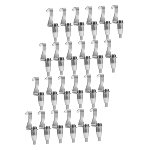 Crochets pour tableaux LIFKOME lot de 24 supports de cimaise en fer réglables - 2